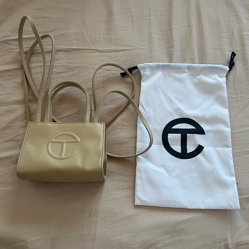 Small Cream Telfar Bag